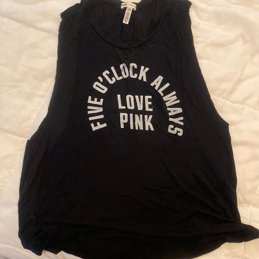 VS five o’clock always muscle tank PINK
